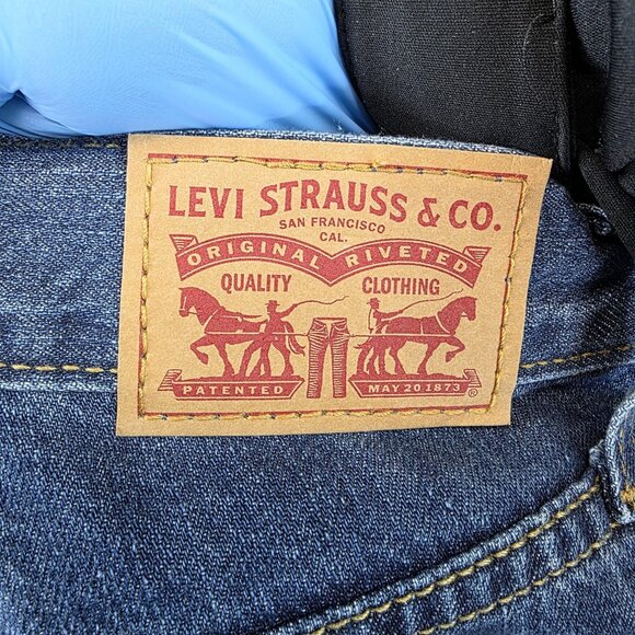 Levis 80s Mom Jeans Womens 30x30 Blue High Rise Tapered Leg Denim 100% Cotton - Picture 9 of 13